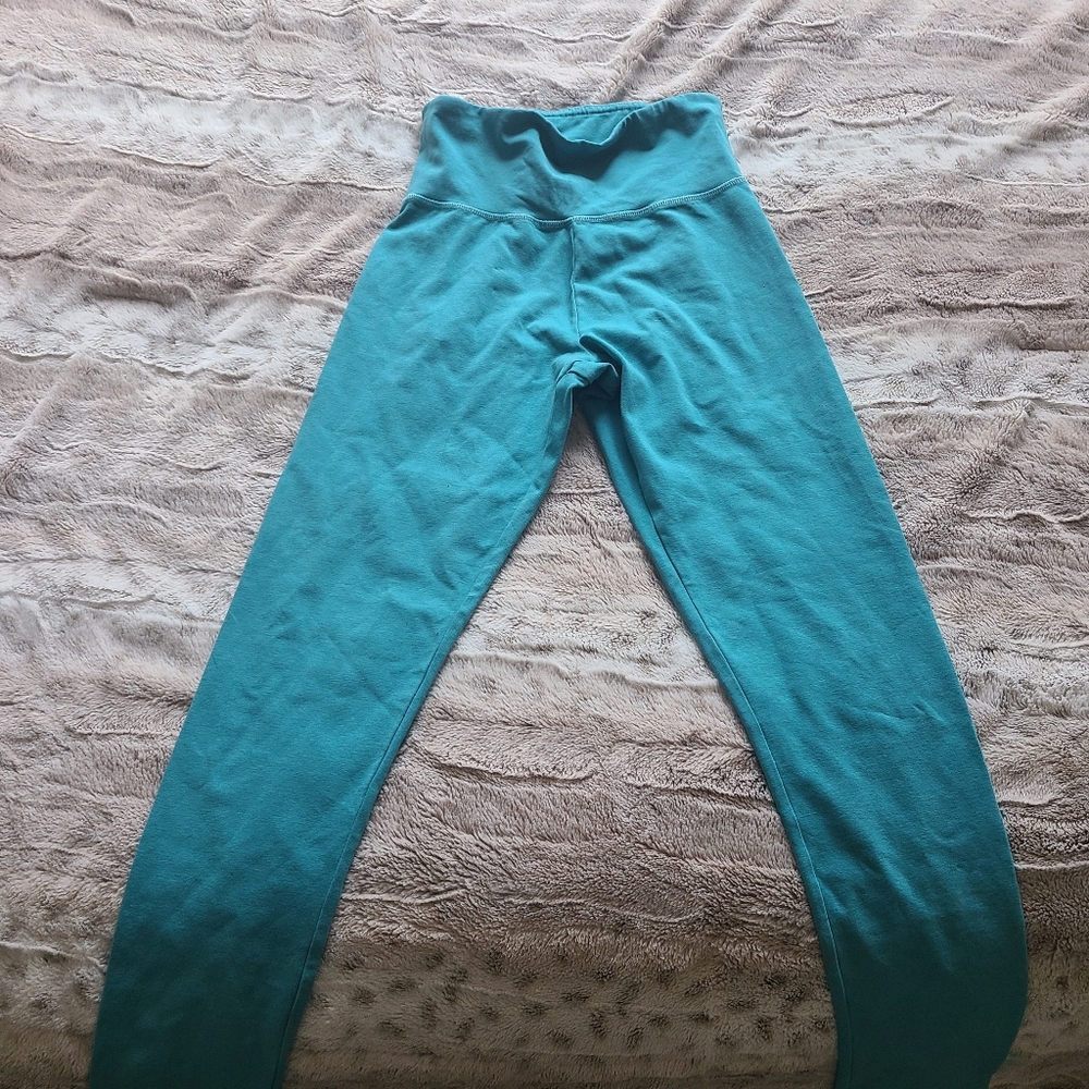Teal leggings